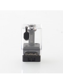 DotShell 2 DotShell2 Style RBA Tank Kit for dotMod dotAIO V1 / V2 AIO Pod - Black, 1.0, 1.2, 1.3, 1.5, 2.0mm
