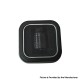 Authentic ThunderHead Creations Blaze Solo RDA Replacement Top Cap with Drip Tip - Gun Metal, Stainless Steel + Resin