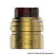 Authentic ThunderHead Creations Blaze Solo RDA Replacement Top Cap with Drip Tip - Gold, Stainless Steel + Resin