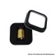 Authentic ThunderHead Creations Blaze Solo RDA Replacement Top Cap with Drip Tip - Gold, Stainless Steel + Resin