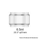 [Ships from Bonded Warehouse] Authentic Voopoo Uforce-X Tank Replacement Glass Tank Tube - 6.5ml