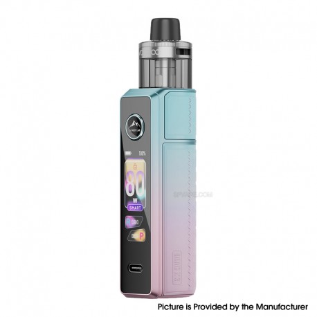 [Ships from Bonded Warehouse] Authentic VOOPOO Drag X3 80W Box Mod Kit with PnP X DTL Pod - Cherry Pink, VW 5~80W