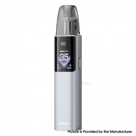 [Ships from Bonded Warehouse] Authentic VOOPOO Argus G4 35W Pod System Kit - Silver, 5~35W, 1650mAh, 3.5ml