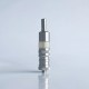 RekaVape FeV Flash-e-Vapor VS Dual Style RTA Rebuildable Tank Atomizer - Silver, 3.0ml, 316SS + PSU, 17mm Diameter