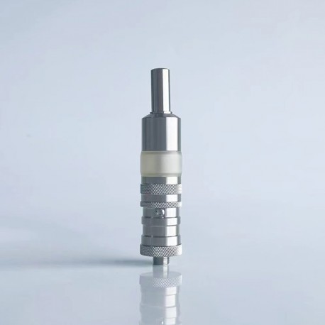 RekaVape FeV Flash-e-Vapor VS Dual Style RTA Rebuildable Tank Atomizer - Silver, 3.0ml, 316SS + PSU, 17mm Diameter