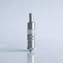 RekaVape FeV Flash-e-Vapor VS Dual Style RTA Rebuildable Tank Atomizer - Silver, 3.0ml, 316SS + PSU, 17mm Diameter