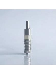 RekaVape FeV Flash-e-Vapor VS Dual Style RTA Rebuildable Tank Atomizer - Silver, 3.0ml, 316SS + PSU, 17mm Diameter