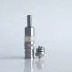 RekaVape FeV Flash-e-Vapor VS Dual Style RTA Rebuildable Tank Atomizer - Silver, 3.0ml, 316SS + PSU, 17mm Diameter