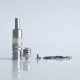 RekaVape FeV Flash-e-Vapor VS Dual Style RTA Rebuildable Tank Atomizer - Silver, 3.0ml, 316SS + PSU, 17mm Diameter