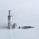 RekaVape FeV Flash-e-Vapor VS Dual Style RTA Rebuildable Tank Atomizer - Silver, 3.0ml, 316SS + PSU, 17mm Diameter