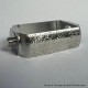 Capsule Style Replacement Boro Tank to 510 Adapter - Textured Silver