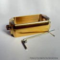 Capsule Style Replacement Boro Tank to 510 Adapter - Gold