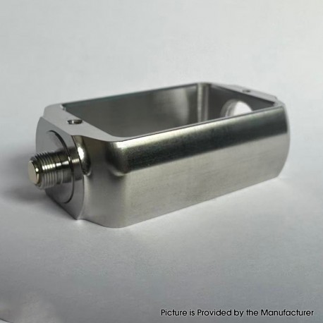 Capsule Style Replacement Boro Tank to 510 Adapter - Silver