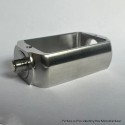 Capsule Style Replacement Boro Tank to 510 Adapter - Silver