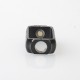 Capsule Style Replacement Boro Tank to 510 Adapter - Textured Black