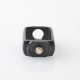 Capsule Style Replacement Boro Tank to 510 Adapter - Textured Black