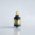 RekaVape Four One Five 415V2 415 V2 Style Short MTL RTA Atomizer - Black, 316SS + PEI, 22mm, Diameter
