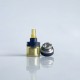 RekaVape Four One Five 415V2 415 V2 Style Short MTL RTA Atomizer - Black, 316SS + PEI, 22mm, Diameter