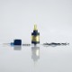 RekaVape Four One Five 415V2 415 V2 Style Short MTL RTA Atomizer - Black, 316SS + PEI, 22mm, Diameter