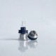RekaVape Four One Five 415V2 415 V2 Style Short MTL RTA Atomizer - Black, 316SS + PC, 22mm, Diameter