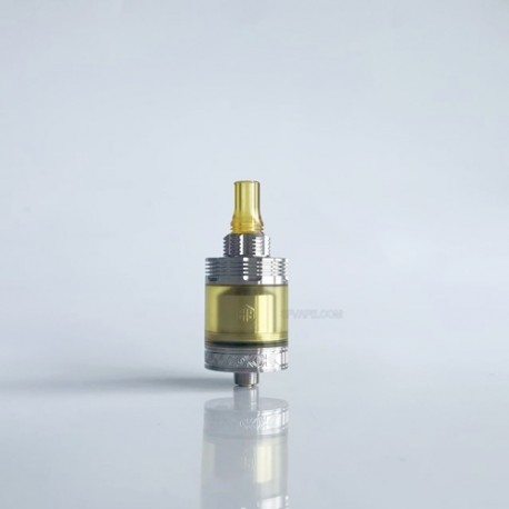 RekaVape Four One Five 415V2 415 V2 Style Short MTL RTA Atomizer - Silver, 316SS + PEI, 22mm, Diameter