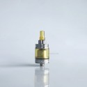 RekaVape Four One Five 415V2 415 V2 Style Short MTL RTA Atomizer - Silver, 316SS + PEI, 22mm, Diameter