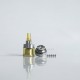 RekaVape Four One Five 415V2 415 V2 Style Short MTL RTA Atomizer - Silver, 316SS + PEI, 22mm, Diameter