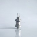 RekaVape Four One Five 415V2 415 V2 Style Short MTL RTA Atomizer - Silver, 316SS + PC, 22mm, Diameter
