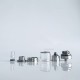RekaVape Four One Five 415V2 415 V2 Style Short MTL RTA Atomizer - Silver, 316SS + PC, 22mm, Diameter