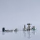 RekaVape Skyline R Style RTA Rebuildable Atomizer - Silver, 3.2ml, 1.2mm / 2.0mm, 22mm Diameter