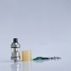 RekaVape Skyline R Style RTA Rebuildable Atomizer - Silver, 3.2ml, 1.2mm / 2.0mm, 22mm Diameter