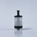 RekaVape Taifun GTR Style MTL RTA Rebuildable Tank Atomizer - Black, 316 Stainless Steel + PC, 4.0ml, 23mm Diameter