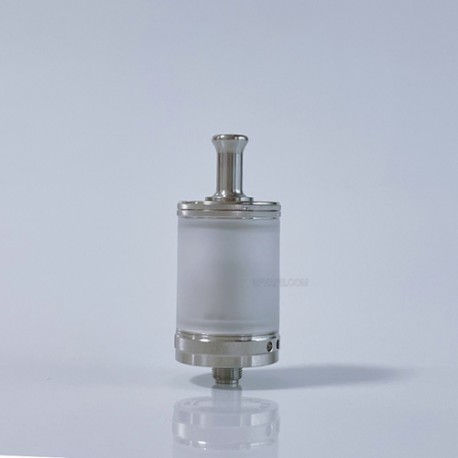 RekaVape Taifun GTR Style MTL RTA Rebuildable Tank Atomizer - Silver, 316 Stainless Steel + PC, 4.0ml, 23mm Diameter