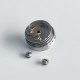 RekaVape Hurricane 1.4 NG Style RTA Rebuildable Tank Atomizer - Silver, 3.0ml, 24mm Diameter