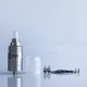 RekaVape Caiman V.4 Style MTL RDA Rebuildable Dripping Atomizer - Silver, 316 Stainless Steel, 22mm Diameter