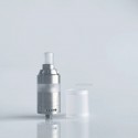 RekaVape KA V8 Style RTA Rebuildable Tank Atomizer w/ Full Tank Kit - Silver, 316 Stainless Steel, 5ml, 22mm Diameter