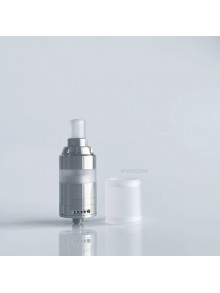 RekaVape KA V8 Style RTA Rebuildable Tank Atomizer w/ Full Tank Kit - Silver, 316 Stainless Steel, 5ml, 22mm Diameter