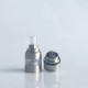 RekaVape KA V8 Style RTA Rebuildable Tank Atomizer w/ Full Tank Kit - Silver, 316 Stainless Steel, 5ml, 22mm Diameter