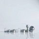 RekaVape KA V8 Style RTA Rebuildable Tank Atomizer w/ Full Tank Kit - Silver, 316 Stainless Steel, 5ml, 22mm Diameter