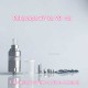 RekaVape KA V8 Style RTA Rebuildable Tank Atomizer w/ Full Tank Kit - Silver, 316 Stainless Steel, 5ml, 22mm Diameter