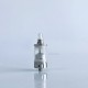 RekaVape By-ka V9 Style RTA Rebuildable Tank Atomizer - Silver, 3.0ml, Air Pins 1.2 / 1.4 / 1.7mm, 22mm Diameter