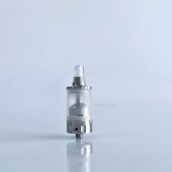 RekaVape By-ka V9 Style RTA Rebuildable Tank Atomizer - Silver, 3.0ml, Air Pins 1.2 / 1.4 / 1.7mm, 22mm Diameter