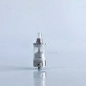 RekaVape By-ka V9 Style RTA Rebuildable Tank Atomizer - Silver, 3.0ml, Air Pins 1.2 / 1.4 / 1.7mm, 22mm Diameter