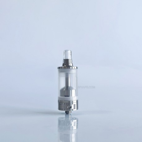 RekaVape By-ka V9 Style RTA Rebuildable Tank Atomizer - Silver, 5.0ml, Air Pins 1.2 / 1.4 / 1.7mm, 22mm Diameter