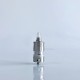 RekaVape By-ka V9 Style RTA Rebuildable Tank Atomizer w/ Combi Tank Tube - Silver, 3.0ml, Air Pins 1.2 / 1.4 / 1.7mm, 22mm Dia