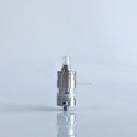 RekaVape By-ka V9 Style RTA Rebuildable Tank Atomizer w/ Combi Tank Tube - Silver, 3.0ml, Air Pins 1.2 / 1.4 / 1.7mm, 22mm Dia