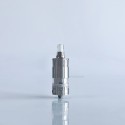 RekaVape By-ka V9 Style RTA Rebuildable Tank Atomizer w/ Combi Tank Tube - Silver, 5.0ml, Air Pins 1.2 / 1.4 / 1.7mm, 22mm Dia