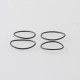 YFTK Standard Glass Kit for Four One Five 415 Virtuous Style 22mm RTA - Transparent