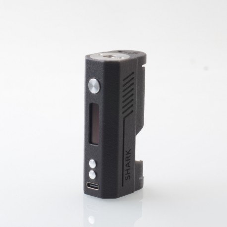 3D Print Dark Shark 80W Box Mod - Black, VW 1~80W, 1 x 18650