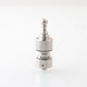 YFTK KF Kayfun Plus Modified Five Pawns Style RTA Atomizer - Silver, 3.5ml, 22mm Diameter